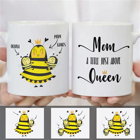 Mother Day Mom A Title Just Above Queen Personalized Mug