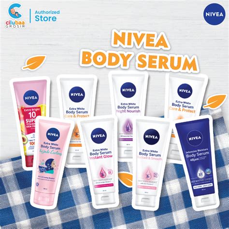 Jual Nivea Body Serum Extra White Care And Protect Ml Ml