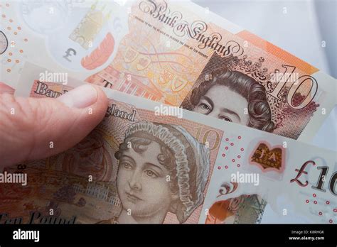 The New 10 Pound Note A Modern Polymer Banknote Which Will Decrease