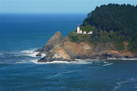 Heceta Head Lighthouse State Scenic Viewpoint Stock Photo Download