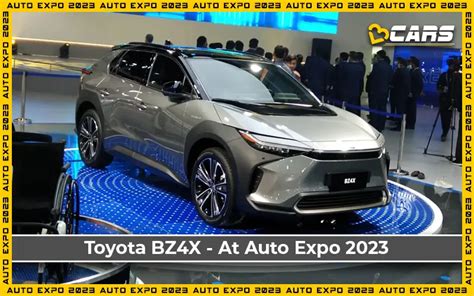 2023 Auto Expo Toyota Showcased The BZ4X EV Details Inside