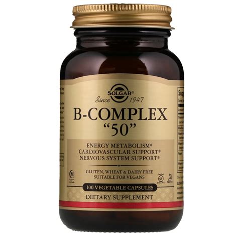 Solgar B Complex Vegetable Capsules By Iherb