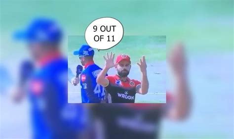 Ipl 2019 Virat Kohlis Hilariously Reacts After Losing Nine Out Of 11