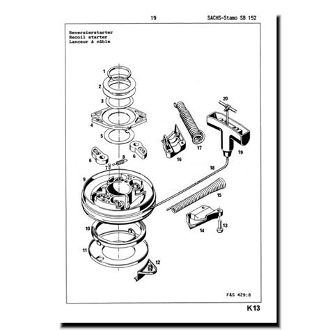 Schreiber Zweiradshop De SACHS Ersatzteilliste SB152