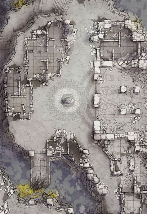 Forgotten Monastery Fantasy Battle Map Artofit