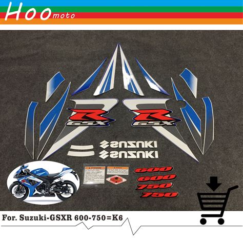 New For Suzuki Gsxr Gsx R Gsx R K Moto High Quality Decals