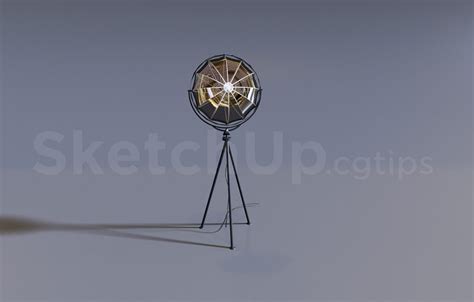 7790 Free Sketchup Floor Lamp Model Download Sketchup Models For