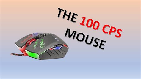 The 100 Cps Mouse Bloody A60 Youtube