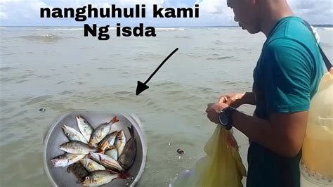 Napakadaling Manghuli Ng Isda Gamit Ang Lambat Youtube