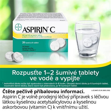 Aspirin C Mg Mg Umiv Tableta Skladem Benu Cz