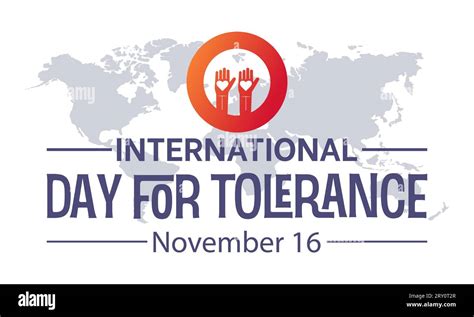 International Day For Tolerance Concept With Hands Of Unity Observed On