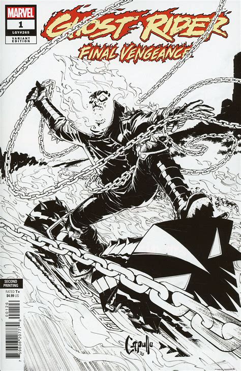 Ghost Rider Final Vengeance Cover I Nd Ptg Incentive Greg Capullo