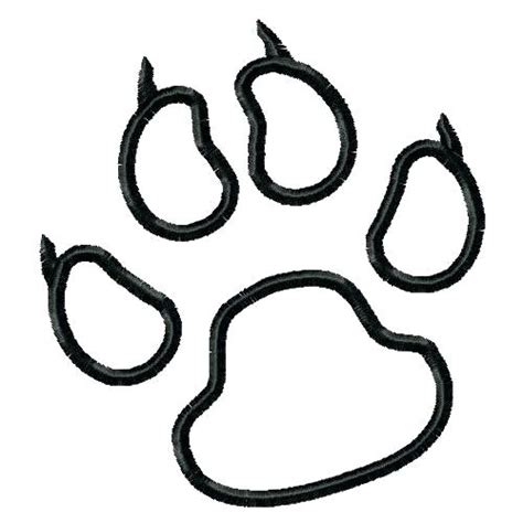 Tiger Paw Drawing | Free download on ClipArtMag