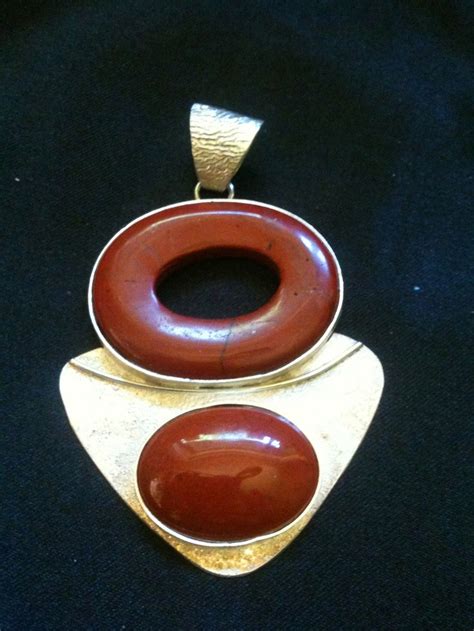 Red Jasper Pendant Jasper Pendant Red Jasper Pendant