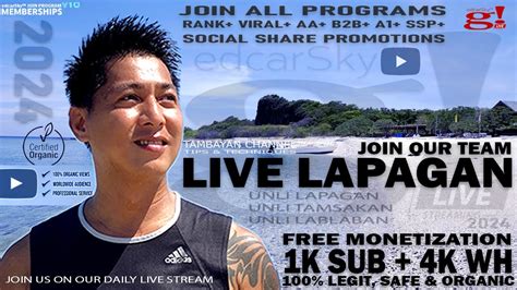 LAPAGAN LIVE 25 PAANGAT ISDAAN LABLABAN TULUNGAN PROMOTE YOUR CHANNEL