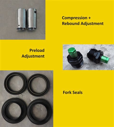 Klx Fork Upgrade Kit Hivolt Spares