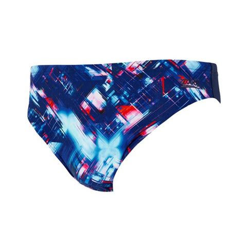 Zoggs Bañador Racer Hombre Atlas Print — Tri For Fun