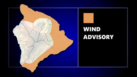 Wind Advisory Issued For Parts Of Hawaii Island