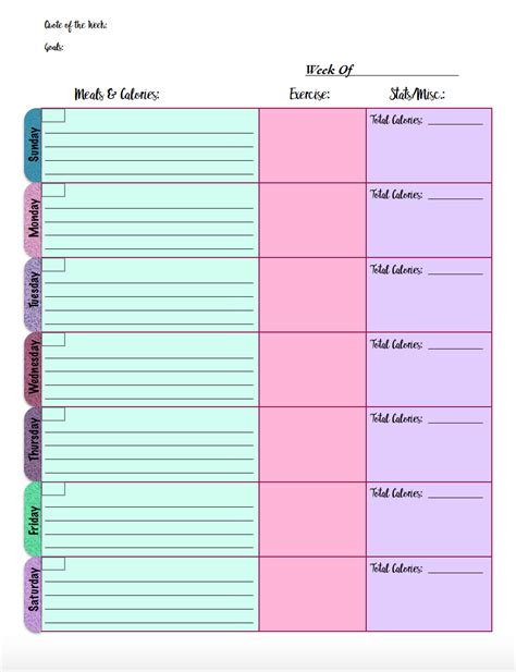 Calorie Counting Printable Food Calorie Chart Hot Sex Picture