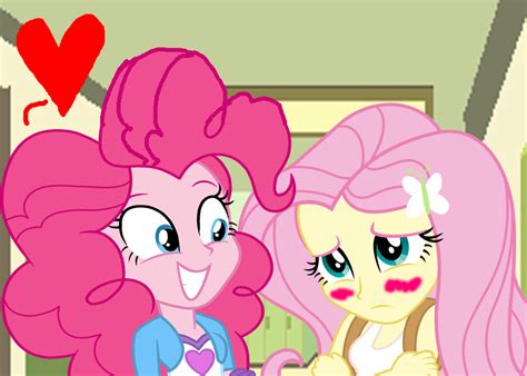 MLP Fluttershy And Pinkie Pie