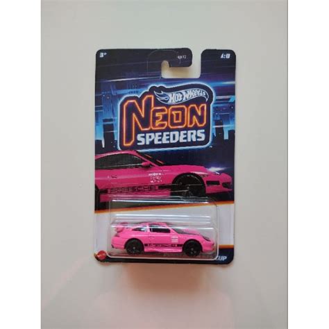 Jual Hot Wheels Porsche 911 GT3 Cup Pink Neon Speeders Shopee Indonesia