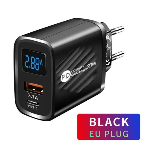 Usb Duvar Arj Pd W Tipi C Ve Usb Ift Port Adapt R Blok V A Arj