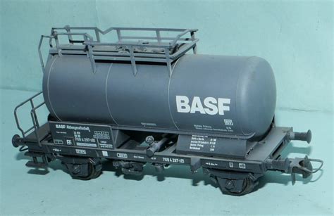 Roco 44021 DB Wagenset Kesselwagen BASF 4 Teilig Ep 4 M KK M Schienen