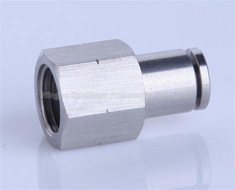 Stainless Steel Push In Fitting Fc R China Manufacturer Pneumatic