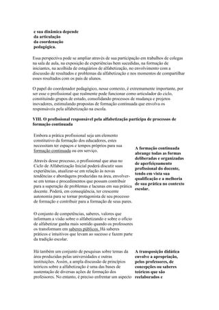 Perfil De Alfabetizadores PDF