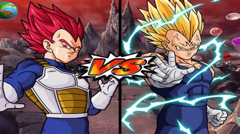 DBZ Budokai Tenkaichi 4 SSG Vegeta Vs Majin Vegeta CPU Vs CPU YouTube