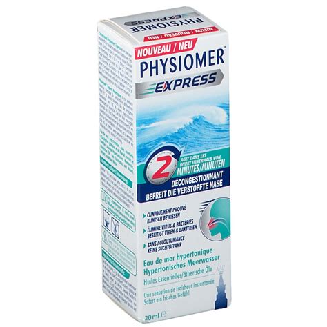 Physiomer Express Nasal Spray 20ml Bwell Pharmacy