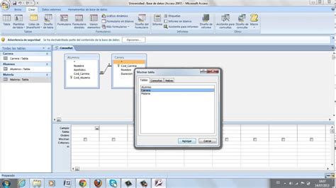 Tutorial Access Base De Datos Tablas Relaciones Consultas