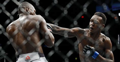 Israel Adesanya vs. Derek Brunson full fight video highlights - MMA ...