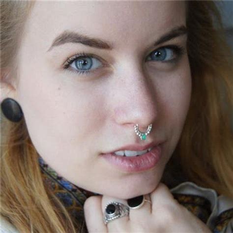 Fake Septum Ring Faux Septum Ring Fake Septum Piercing Clip On