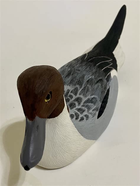 Pintail Duck By Joe Revello Glass Eyes 1263 10 5 Long