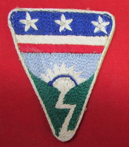 Insignia Cloth US Patches Shoulder Sleeve Insignia US WWII Theater