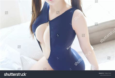 Sexy Asian Girl Pink Bikini Japanese Stock Photo Shutterstock