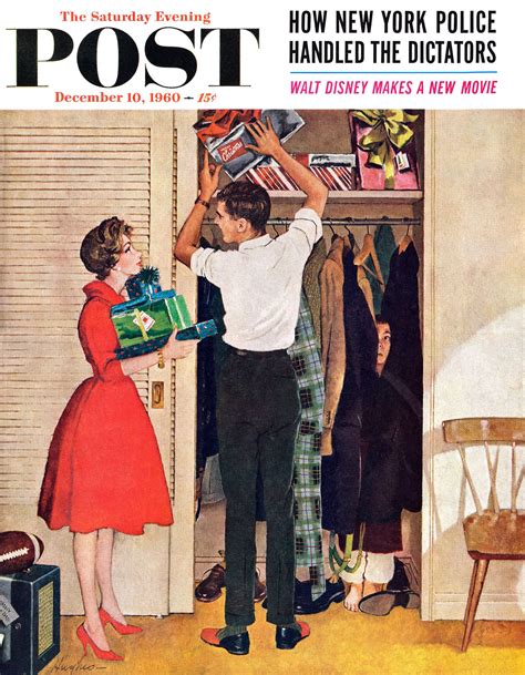 The Saturday Evening Post 10th December 1960 Vintage Christmas Images Saturday Evening