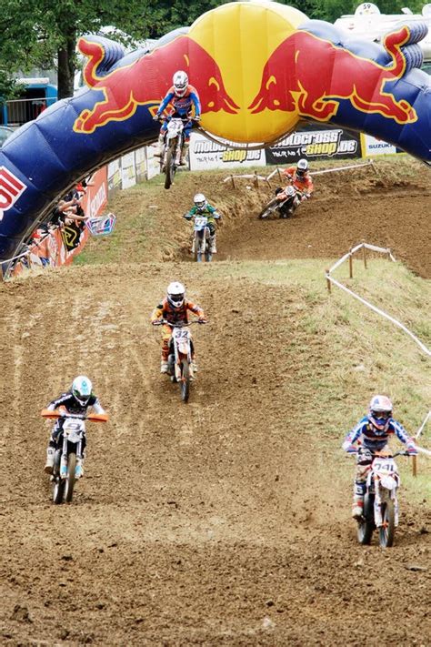 Red Bull Motocross Competition Editorial Stock Image Image Of Race