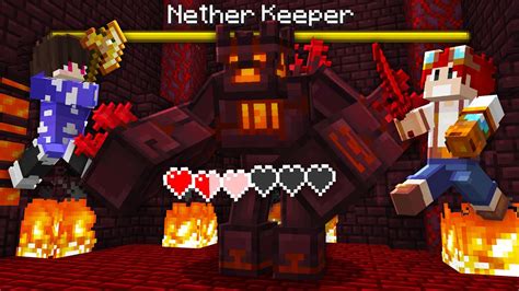 ENFRENTAMOS O NOVO CHEFE DO NETHER NO MINECRAFT Minecraft Melhorado