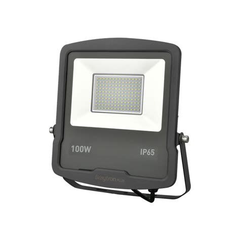 Proiector Led 100W SMD 8500lm IP65 Lumina Calda 3000K Gri Braytron