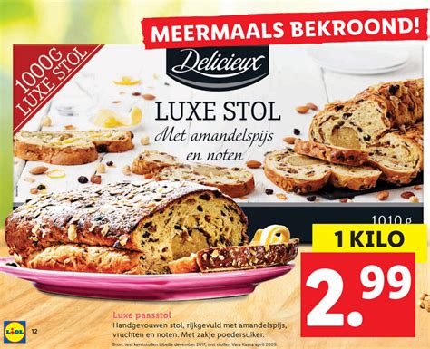 Delicieux Luxe Paasstol 1kg Aanbieding Bij Lidl