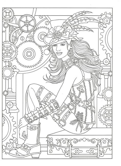 Steampunk Gears Coloring Pages Fresh Steampunk Coloring Coloring Books Coloring Pages