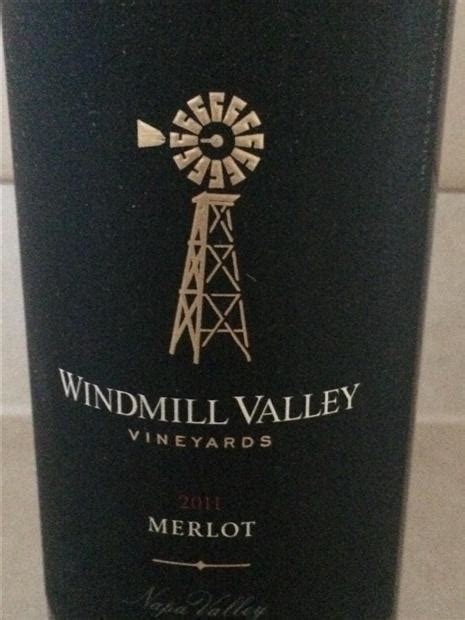 Windmill Valley Vineyards Merlot Usa California Napa Valley