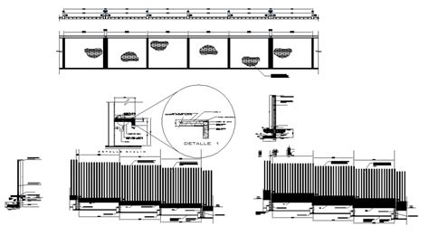 Wall Cladding And Construction Drawing In Dwg File Cadbull