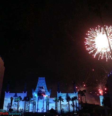 Star Wars: A Galactic Spectacular Fireworks show at Disney's Hollywood ...