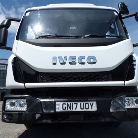 IVECO EUROCARGO 75 160 Eu 6 7 5 TONNE GRP BOX VAN 2017 GN17 UOY