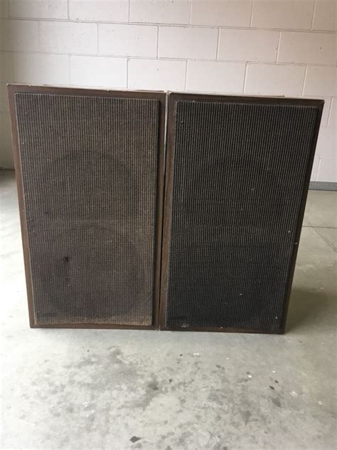 1 Pair Of Vintage Electro Voice E V 14A Home Stereo Speakers For Sale