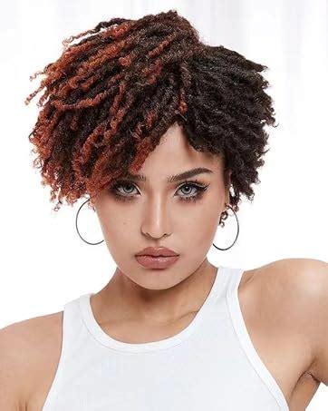 Amazon Ms Taj Inch Short Dreadlock Hair Topper Wig For Women