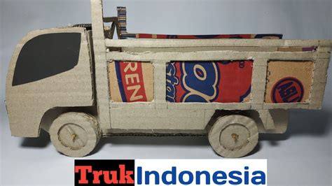 Cara Membuat Miniatur Truk Dari Kardus YouTube